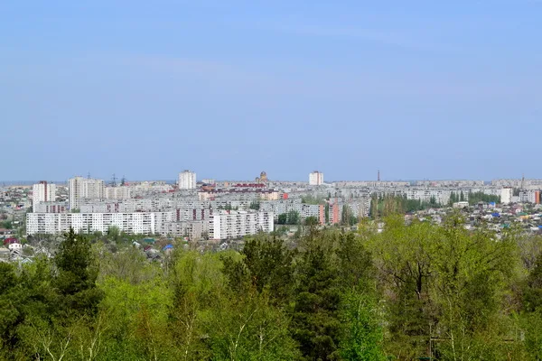 Вид на Волгоград. Мамаев курган
