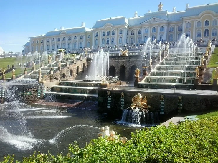 Отдых с ребенком в октябре в Санкт-Петербурге. Петергоф