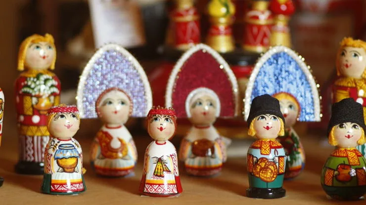 Сувениры в Русском парке