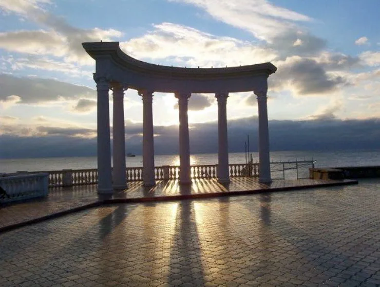 Алушта. Набережная. Крым