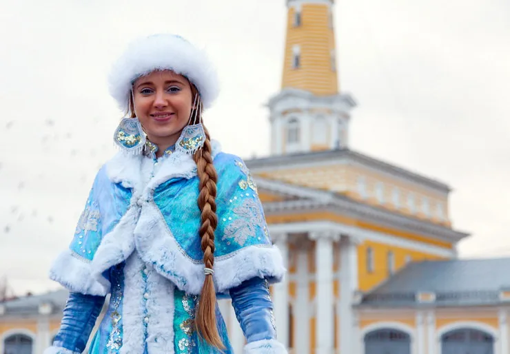 Снегурочка в Костроме