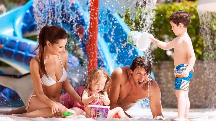 Отели Греции All Inclusive с аквапарками и горками для детей
