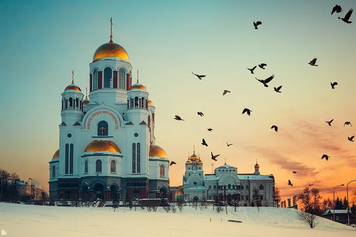 Храм на Крови. Екатеринбург