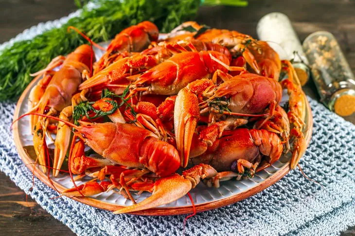 Вареные раки