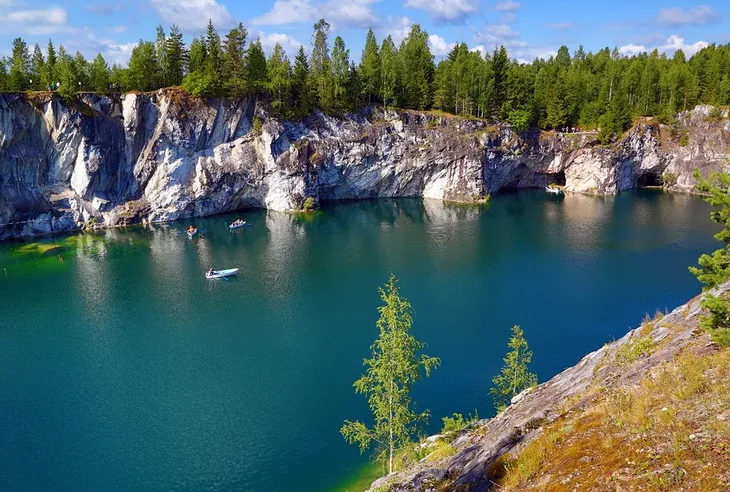 Каньон в Карелии